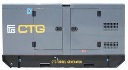 Дизельный генератор CTG AD-28RE-M в кожухе с АВР