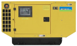 Дизельный генератор Aksa AJD 45 в кожухе