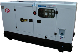 Газовый генератор АМПЕРОС АГ 100-Т400 в кожухе с АВР