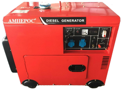 Дизельный генератор АМПЕРОС LDG 8500 S-3