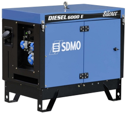 Электростанция SDMO DIESEL 6000 E AVR SILENCE с АВР