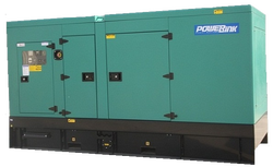 Дизельный генератор PowerLink GMS110PXS в кожухе с АВР