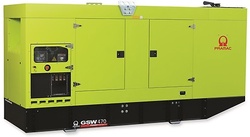 Дизельный генератор Pramac GSW 470 P в кожухе