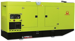 Дизельный генератор Pramac GSW 600 V в кожухе с АВР