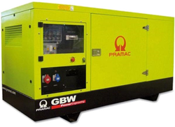 Дизельный генератор Pramac GSW220 V в кожухе с АВР