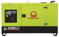 Дизельный генератор Pramac GXW 45 W в кожухе с АВР