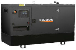 Дизельный генератор Generac PME115 в кожухе с АВР