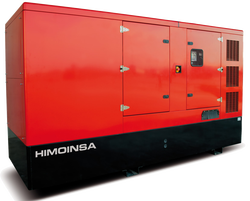 Дизельный генератор Himoinsa HSW-300 T5 в кожухе с АВР